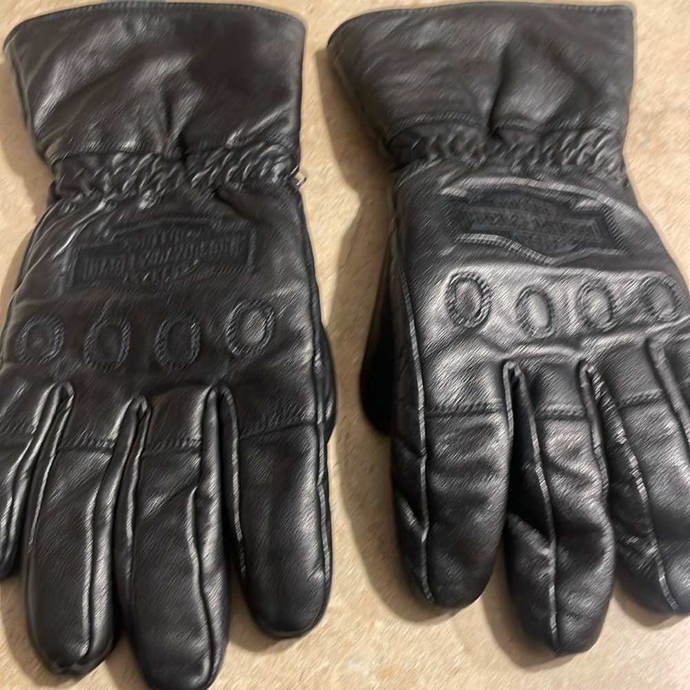Harley Davidson leather gloves
